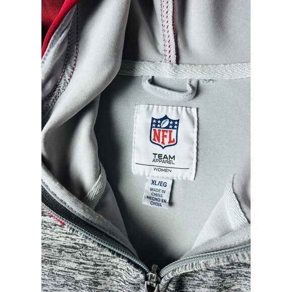 Women's NFL Arizona‎ Cardinals Full Zip Jacket Size XL Hooded LRC7-2 - Picture 4 of 8